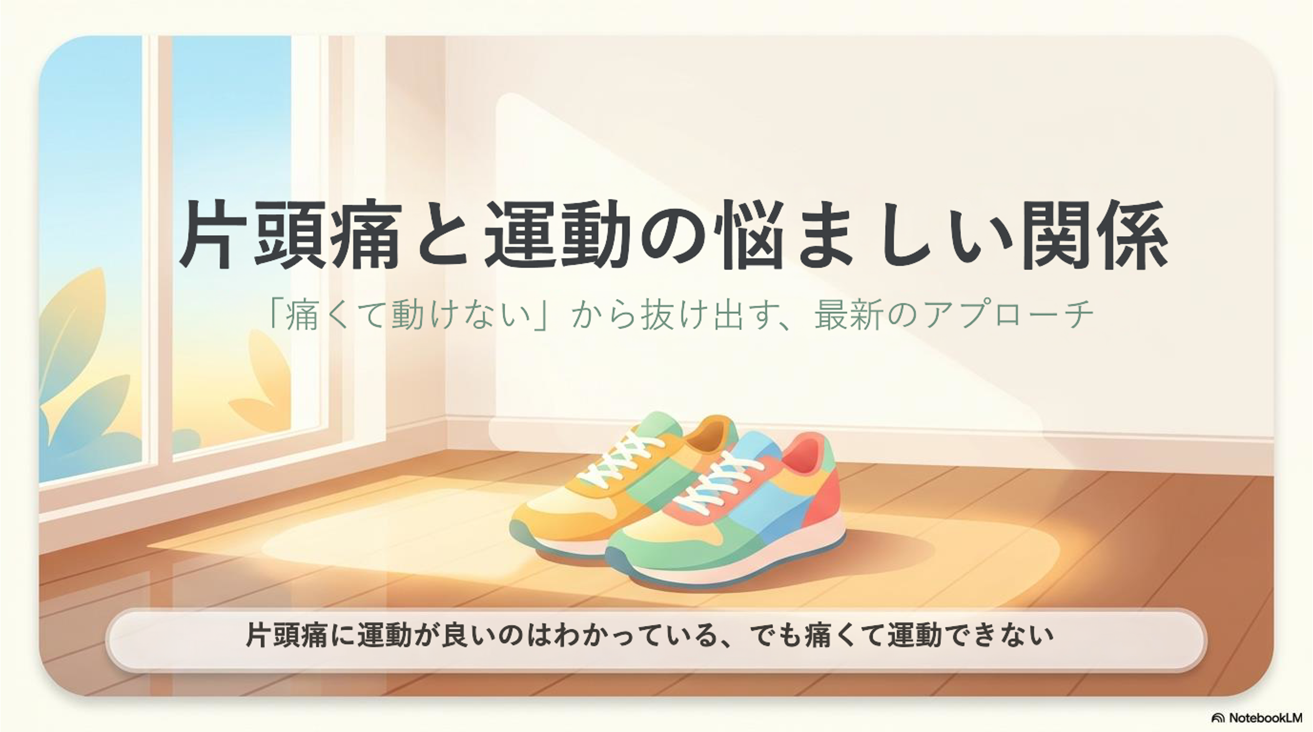 片頭痛と運動の悩ましい関係