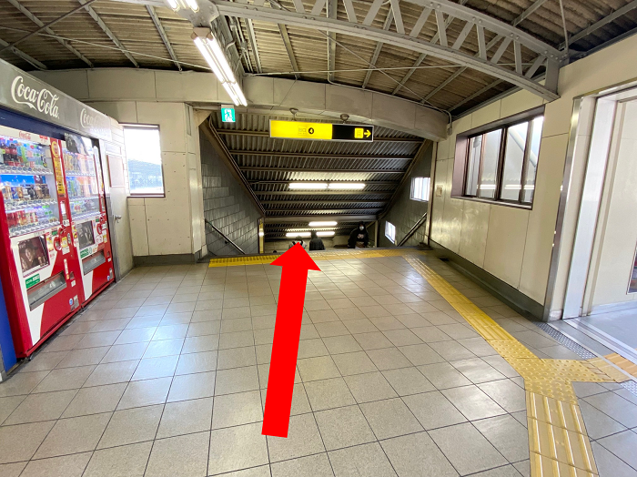 地下鉄弁天町駅からのアクセス